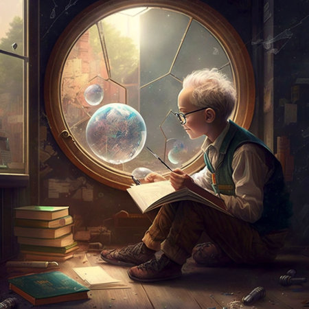 Education as a window to new discoveries and scientific inventionsの素材