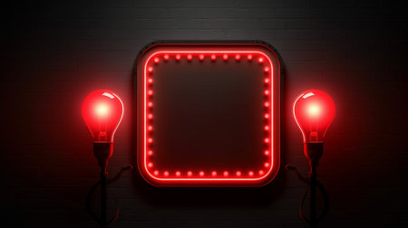 Blank speech bubble notification red sign frameの素材