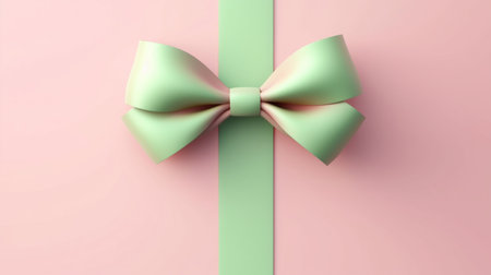 Pink and green pastel color background with pinkの素材