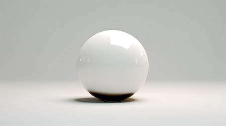 this is a perfect sphere and its glowingの素材