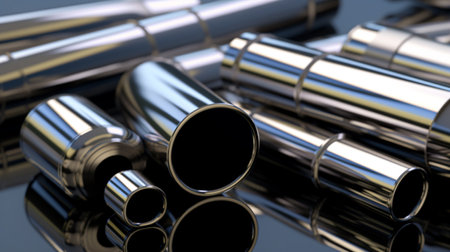 stainless fine water pipes Orthographicの素材