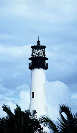 Cape Florida Lighthouseの写真素材
