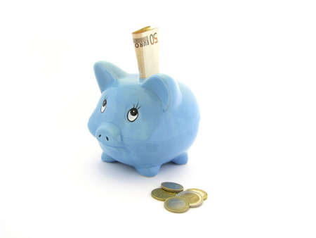 Piggy Bank with white background