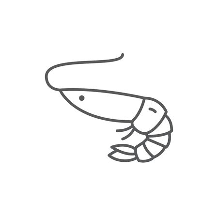 Shrimp iconのイラスト素材