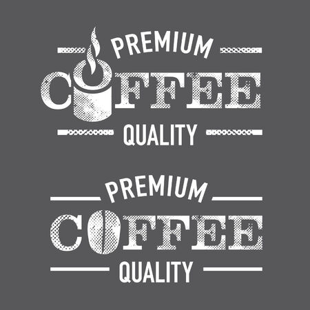 Premium Coffee Label Signのイラスト素材