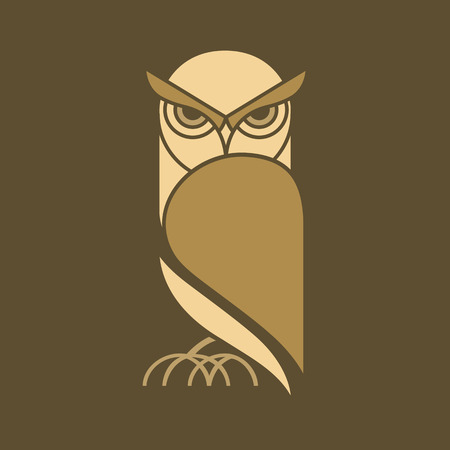 owl vectorのイラスト素材