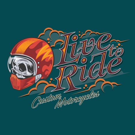 Live ride vectorのイラスト素材