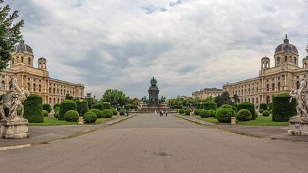 VIENNA, AUSTRIA - JUNE 27, 2015: Museum of Fine Arts Kunsthistorisches Museum, Vienna, Austriaのeditorial素材