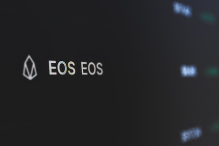 EOS on cryptocurrency exchange market . A cryptocurrency is a digital or virtual currency that uses...