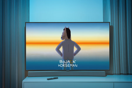 Kaunas, Lithuania - 6 October 2022: Satirical animated Popular TV show Bojack Horsemanのeditorial素材