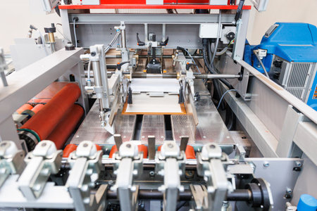 New Technology book and magazine printing machine. High quality photo