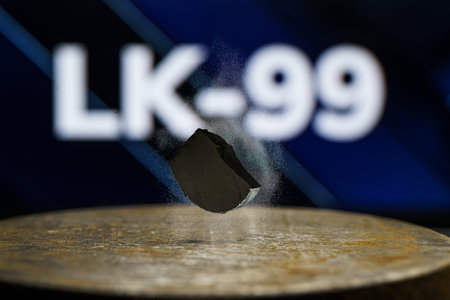 Floating superconductor in room temperature. LK-99. Lee Kim 1999のeditorial素材