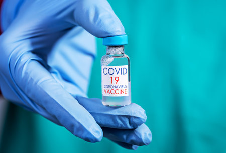 Doctor with injection vaccine. Medical concept.の写真素材