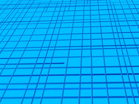 3d illustration blue line pattern and background for product presentationの写真素材