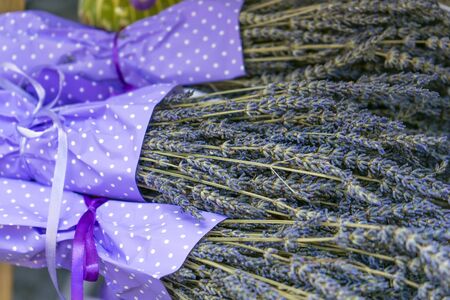 Lavender flowers close-upの写真素材