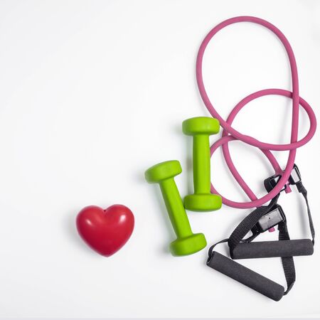 Fine art still life with healthy concept on white background.の写真素材