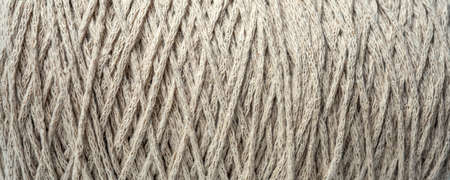 Photo an extreme close up of a ball of string texture