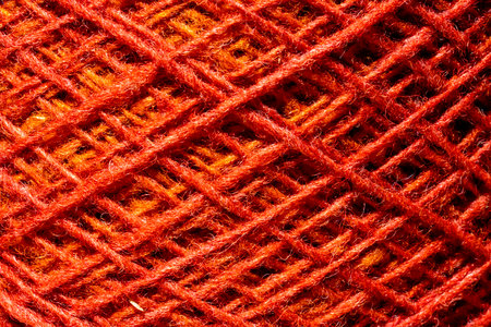 Close-up of red texture fabric cloth textile background