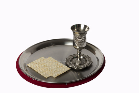 cup with a tray and thin loaves