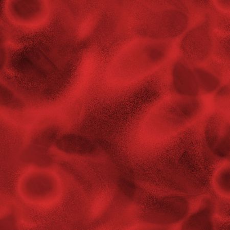 abstract red background or Christmas paper with bright center spotlight and black vignette border frame with vintage grunge background texture black paper layout design of light red graphic artの写真素材