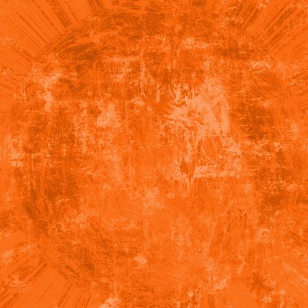 Orange yellow dirty grunge background with dark edgesの写真素材