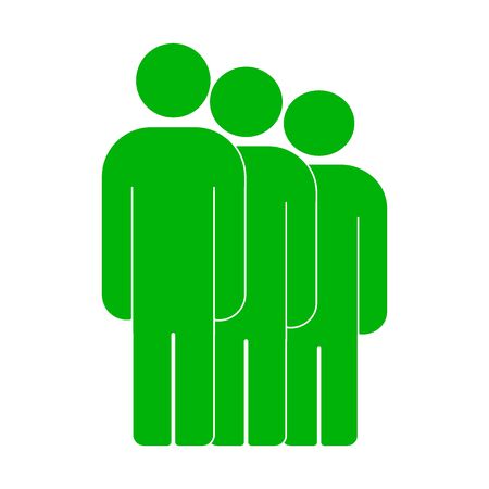People or social sign icon.のイラスト素材