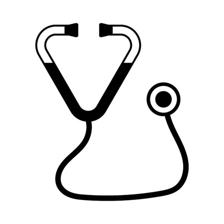 stethoscope vector iconのイラスト素材