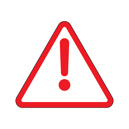 alert icon stock vector illustration flat designのイラスト素材