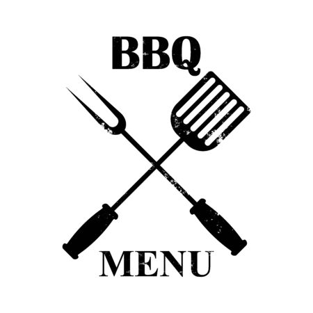 grill menu isolatedのイラスト素材