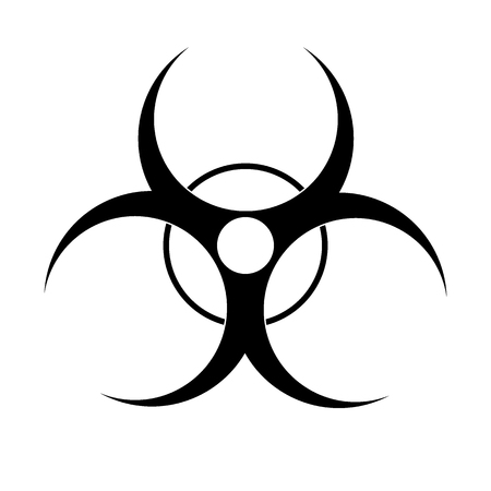 Vector Bio hazard Iconのイラスト素材