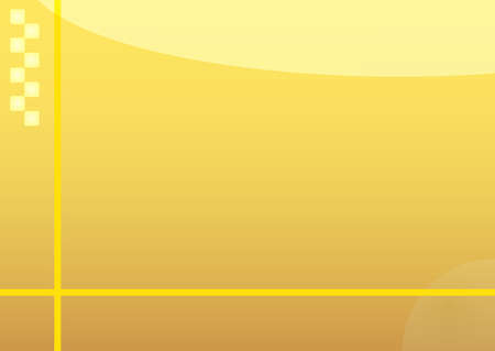 Illustration of yellow abstract background with yellow linesのイラスト素材