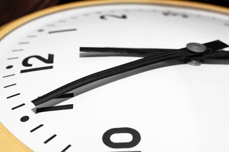 Part of mechanical clock close upの写真素材