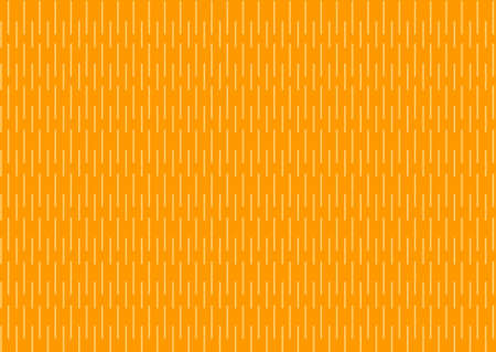 Orange background illustration with vertical dashed linesのイラスト素材