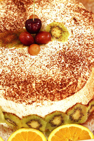 Kiwi cakeの写真素材