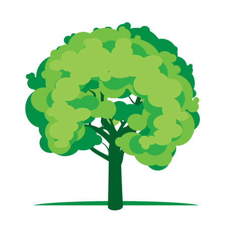 Green Tree.のイラスト素材