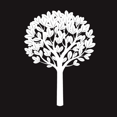 White Tree.のイラスト素材