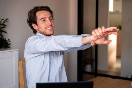 Practical routine focused on ergonomics, posture, and injury preventionの写真素材