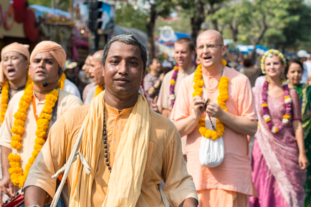 Chiang Mai, Thailand - February 6, 2016: Chiang Mai Flower Festival Parade  in Chiang Mai. This year the world famous festival celebrated its 40th anniversary.のeditorial素材