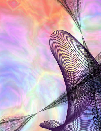 Beautiful Strange Structure and background