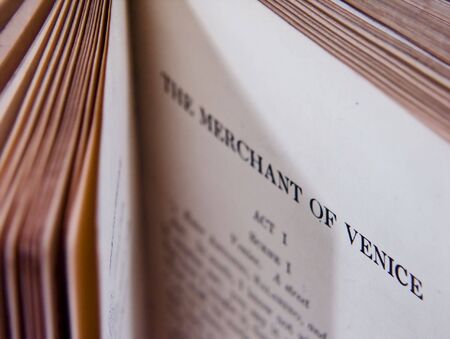 Merchant of Venice Shakespearian Classiccの写真素材
