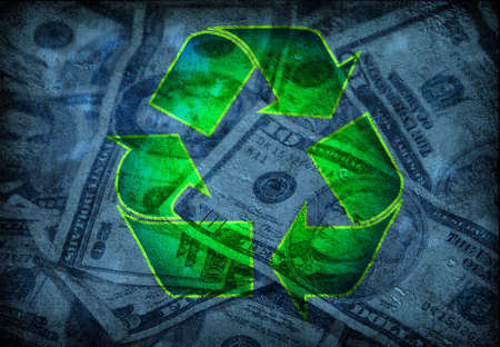 Recycle cost -expense Recycle profitsの写真素材