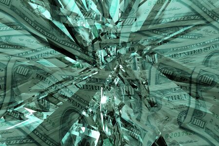 Money Abstractの写真素材