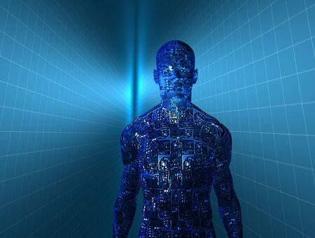 Cyborgの写真素材