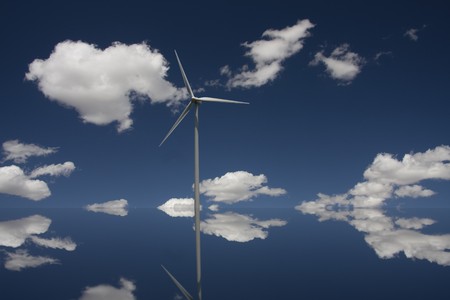 Wind turbineの写真素材