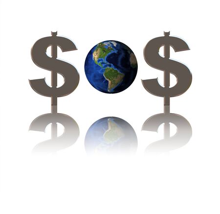 Monetary SOSの写真素材