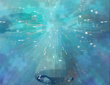 Face of spiritの写真素材