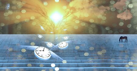 Surreal Sceneの写真素材