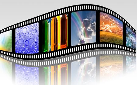 FIlm Stripの写真素材