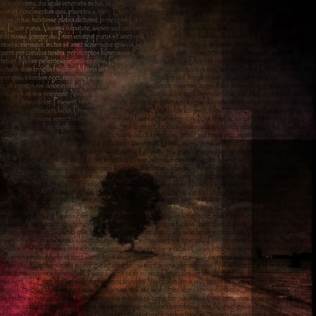 Abstracted landscapeの写真素材