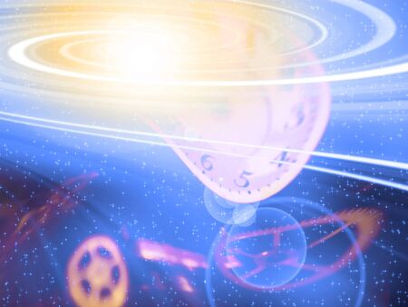  Space Time                              の写真素材